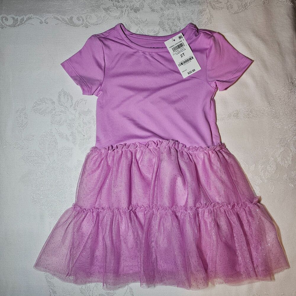 NWT Epic Threads Toddler Girl Pink Tutu Dress sz 2T